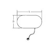 Silicone Cylinder Tissue Expander for Implantable Expander 1