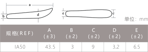 ISO 13485 IA50 Tip Silicone Nasal Implants Prosthesis 1