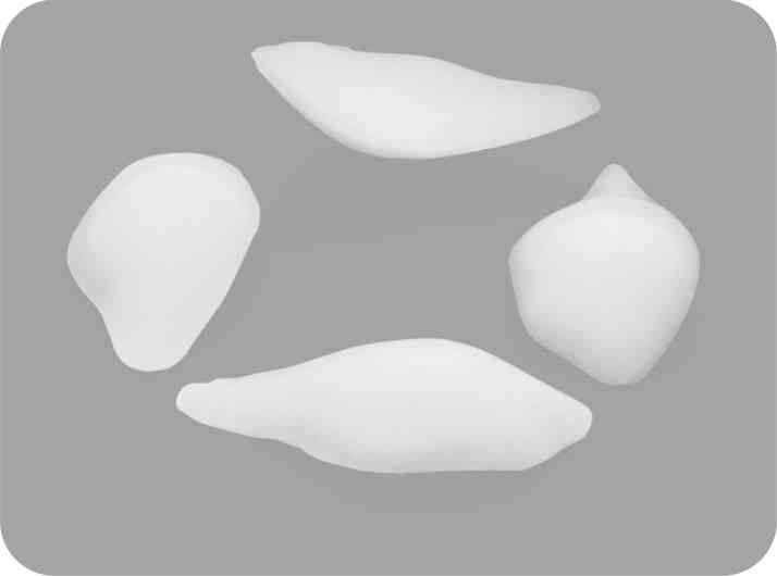 buy 65mm Facial Silicone Implant P3 Mens Chin Augmentation online manufacturer