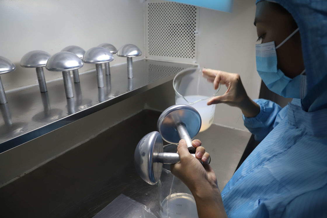 buy Agglomeration Silicone Gel Breast Implants Transparent NAS Plastic Material online manufacturer
