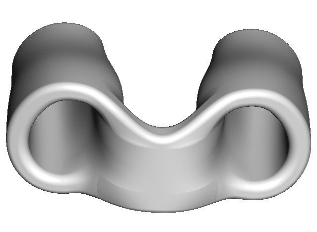 Good price 22mm Nostril Retainer After Rhinoplasty GMP Silicone Medical Device online