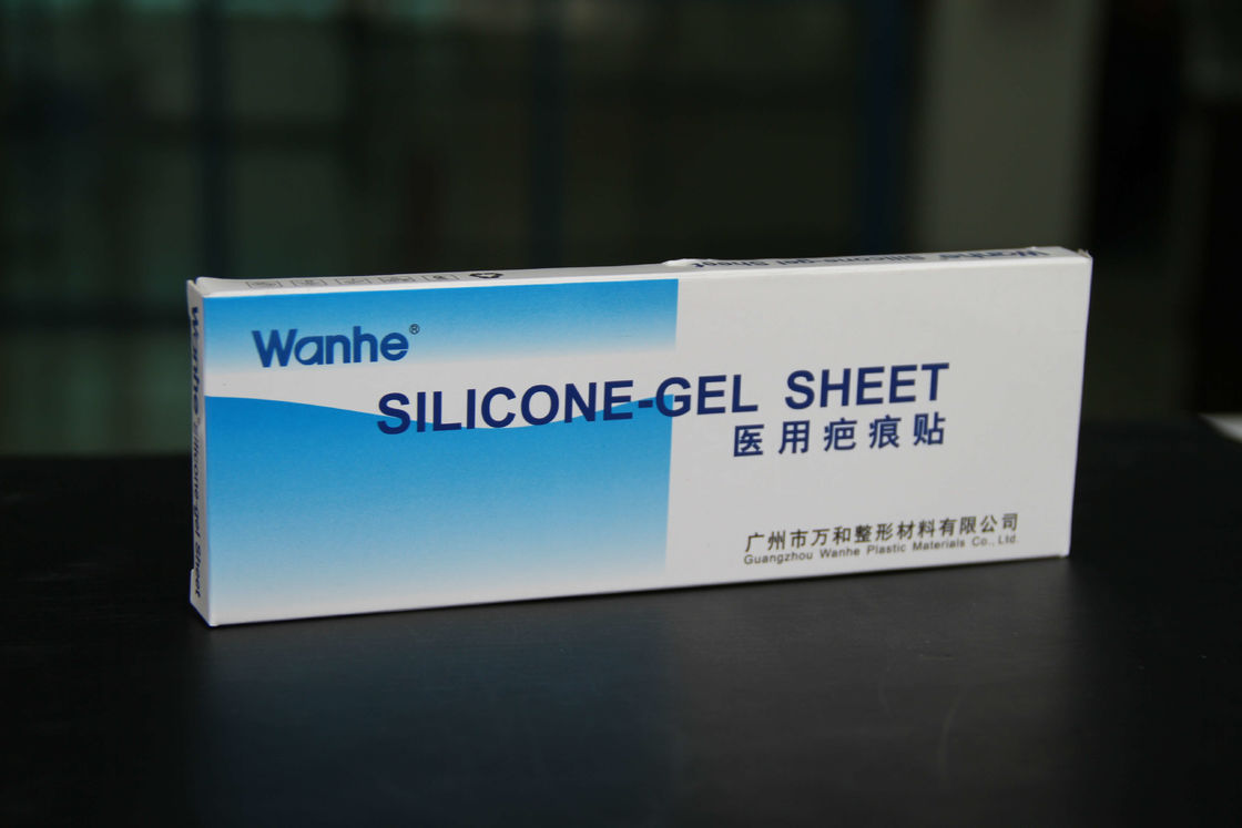 China ANVISA 3*12cm Medical Silicone Gel Sheet  For Hypertrophic Scars