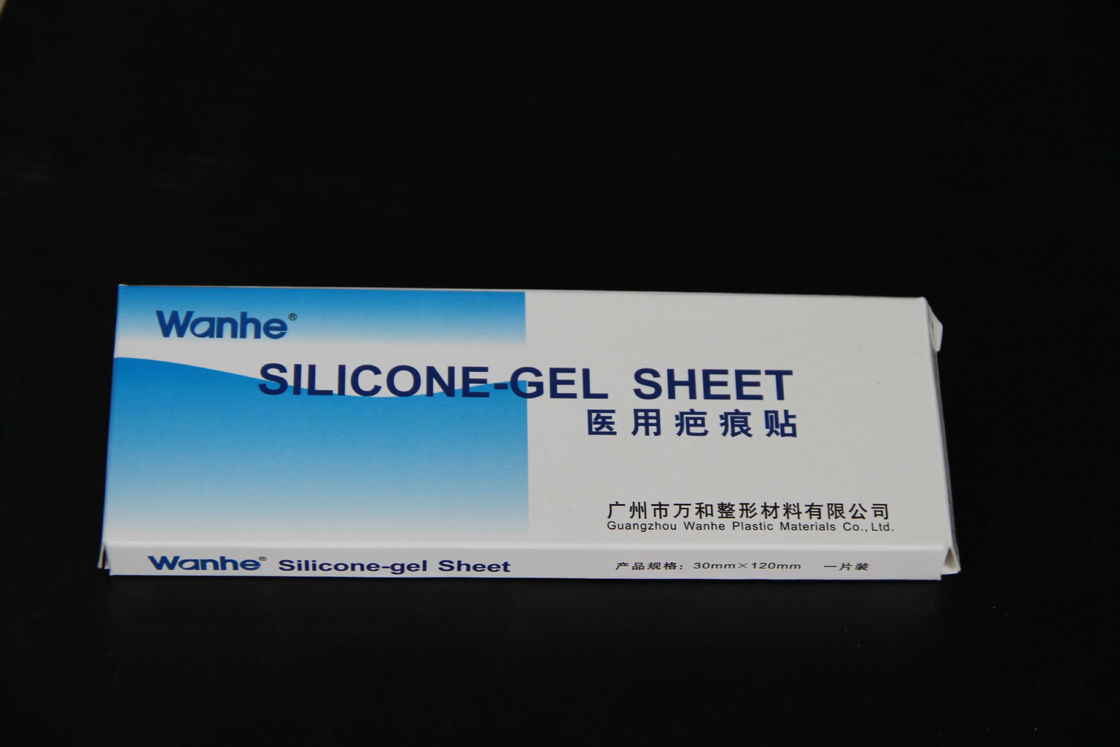 China 3*16cm R60 Medical Grade Silicone Scar Sheets Skin Wound Repair Stickers