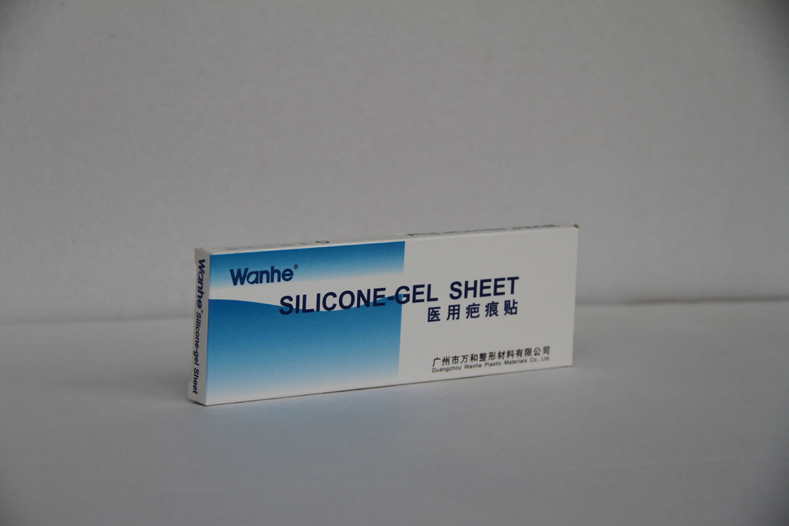 China ISO 13485 10*24cm Medical Keloid Silicone Skin Patches For Scars
