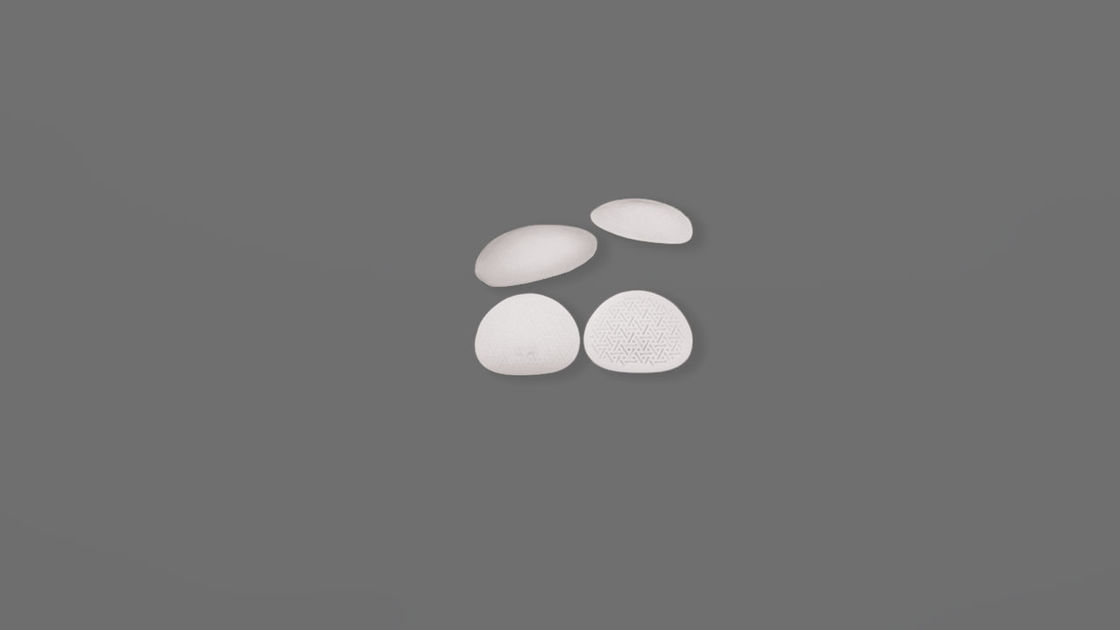 buy 65mm P3 Facial Silicone Implant Material ISO 13485 For Temporal Bone online manufacturer